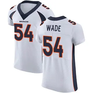 Denver Broncos Men's Barrington Wade Elite Vapor Untouchable Jersey - White