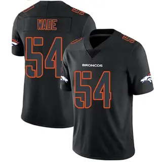 Denver Broncos Men's Barrington Wade Limited Jersey - Black Impact