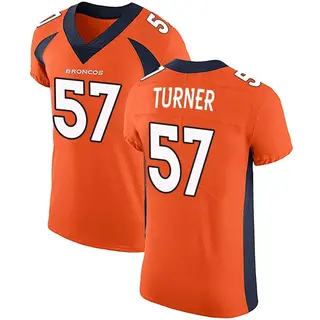 Denver Broncos Men's Billy Turner Elite Team Color Vapor Untouchable Jersey - Orange