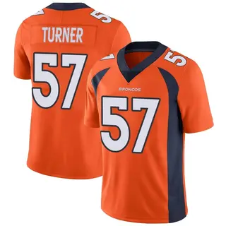 Denver Broncos Men's Billy Turner Limited Team Color Vapor Untouchable Jersey - Orange