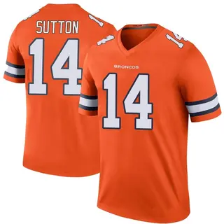 Denver Broncos Men's Courtland Sutton Legend Color Rush Jersey - Orange