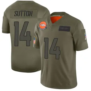 Denver Broncos Men's Courtland Sutton Limited 2019 Salute to Service Jersey - Camo
