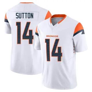 Denver Broncos Men's Courtland Sutton Limited Vapor F.U.S.E. Jersey - White