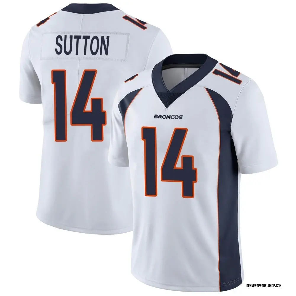 Denver Broncos Men's Courtland Sutton Limited Vapor Untouchable Jersey - White