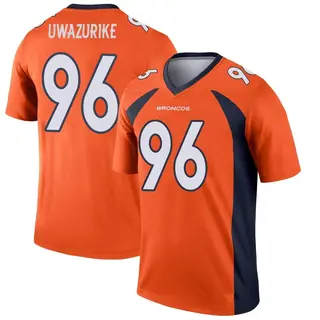 Denver Broncos Men's Eyioma Uwazurike Legend Jersey - Orange