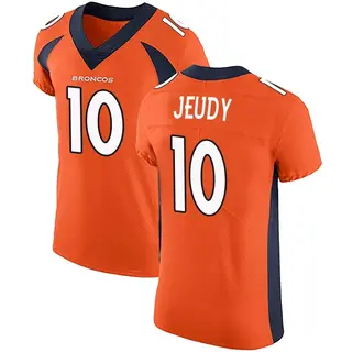 Denver Broncos Men's Jerry Jeudy Elite Team Color Vapor Untouchable Jersey - Orange