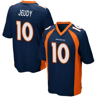 Denver Broncos Men's Jerry Jeudy Game Alternate Jersey - Navy Blue