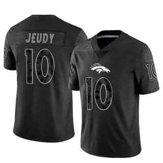 Denver Broncos Men's Jerry Jeudy Limited Reflective Jersey - Black