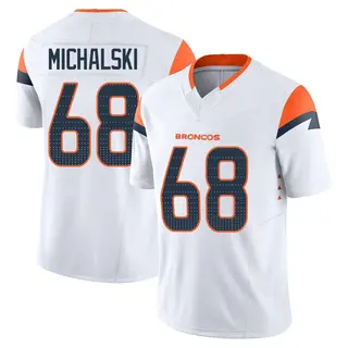 Denver Broncos Men's Joe Michalski Limited Vapor F.U.S.E. Jersey - White