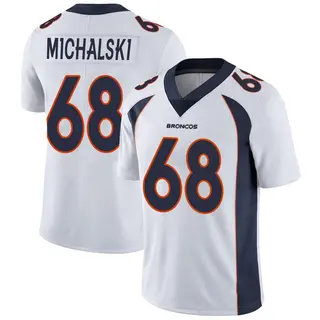 Denver Broncos Men's Joe Michalski Limited Vapor Untouchable Jersey - White