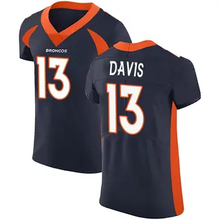 Denver Broncos Men's Kaden Davis Elite Alternate Vapor Untouchable Jersey - Navy