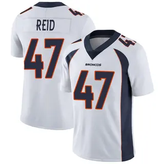 Denver Broncos Men's Karene Reid Limited Vapor Untouchable Jersey - White