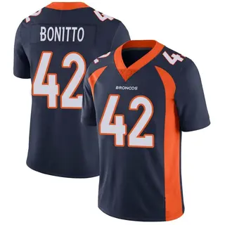 Denver Broncos Men's Nik Bonitto Limited Vapor Untouchable Jersey - Navy