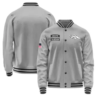 Denver Broncos Men's Salute to Service Performance Jacket - Gray