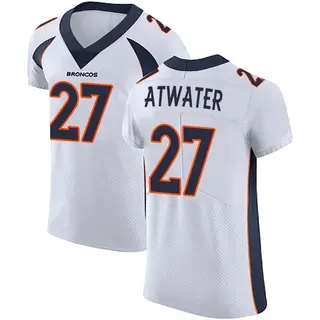 Denver Broncos Men's Steve Atwater Elite Vapor Untouchable Jersey - White