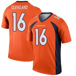 Denver Broncos Men's Tyrie Cleveland Legend Jersey - Orange