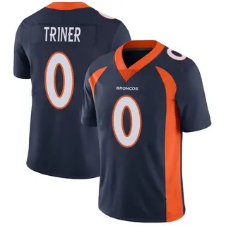 Denver Broncos Men's Zach Triner Limited Vapor Untouchable Jersey - Navy