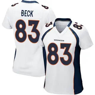 Denver Broncos Women's Andrew Beck Game Jersey - White