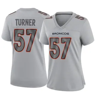 Denver Broncos Women's Billy Turner Game Atmosphere Fashion Jersey - Gray