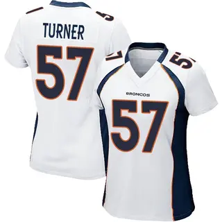 Denver Broncos Women's Billy Turner Game Jersey - White