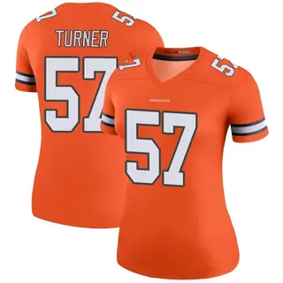 Denver Broncos Women's Billy Turner Legend Color Rush Jersey - Orange