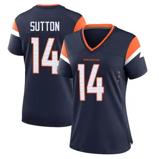 Denver Broncos Women's Courtland Sutton Game Alternate Jersey - Navy