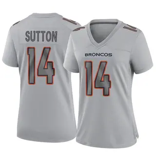 Denver Broncos Women's Courtland Sutton Game Atmosphere Fashion Jersey - Gray