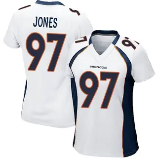 Denver Broncos Women's D.J. Jones Game Jersey - White