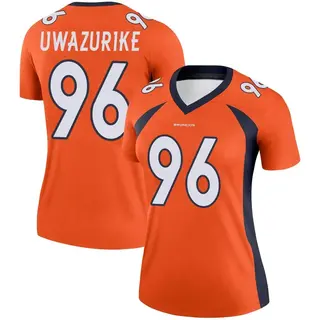 Denver Broncos Women's Eyioma Uwazurike Legend Jersey - Orange