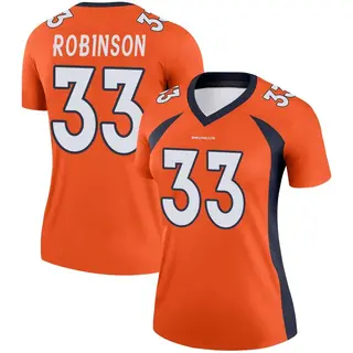 Denver Broncos Women's Jaden Robinson Legend Jersey - Orange