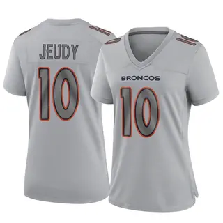 Denver Broncos Women's Jerry Jeudy Game Atmosphere Fashion Jersey - Gray