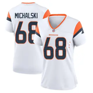 Denver Broncos Women's Joe Michalski Game 2nd Jersey - White