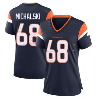 Denver Broncos Women's Joe Michalski Game Alternate Jersey - Navy