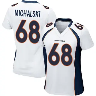 Denver Broncos Women's Joe Michalski Game Jersey - White