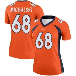 Denver Broncos Women's Joe Michalski Legend Jersey - Orange