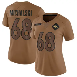 Denver Broncos Women's Joe Michalski Limited 2023 Salute To Service Jersey - Brown
