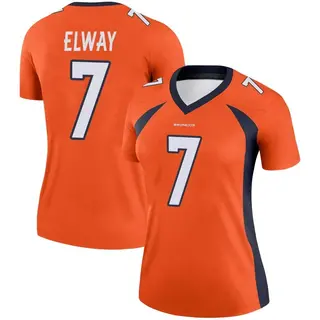 Denver Broncos Women's John Elway Legend Jersey - Orange