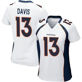 Denver Broncos Women's Kaden Davis Game Jersey - White