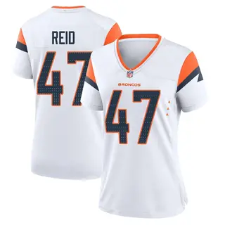 Denver Broncos Women's Karene Reid Game 2nd Jersey - White