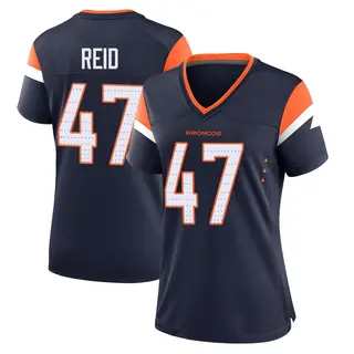Denver Broncos Women's Karene Reid Game Alternate Jersey - Navy