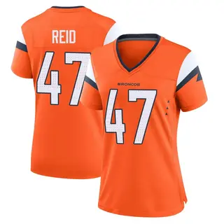 Denver Broncos Women's Karene Reid Game Jersey - Orange