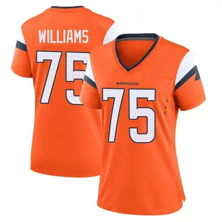 Denver Broncos Women's Kristian Williams Game Jersey - Orange