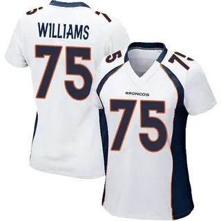 Denver Broncos Women's Kristian Williams Game Jersey - White