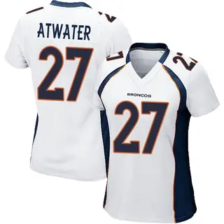 Denver Broncos Women's Steve Atwater Game Jersey - White