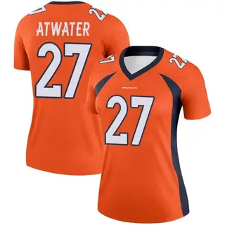 Denver Broncos Women's Steve Atwater Legend Jersey - Orange