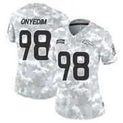 Denver Broncos Women's Tyler Onyedim Limited 2024 Salute to Service Jersey - Arctic Camo