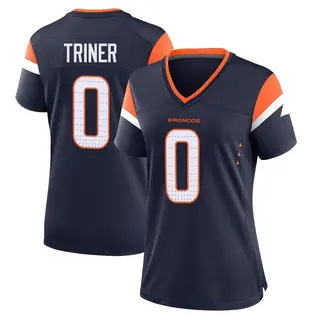 Denver Broncos Women's Zach Triner Game Alternate Jersey - Navy