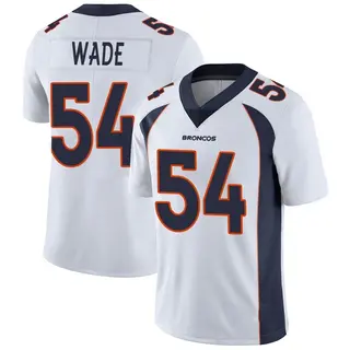Denver Broncos Youth Barrington Wade Limited Vapor Untouchable Jersey - White