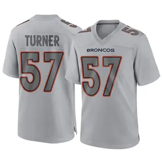 Denver Broncos Youth Billy Turner Game Atmosphere Fashion Jersey - Gray