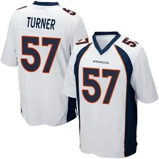 Denver Broncos Youth Billy Turner Game Jersey - White